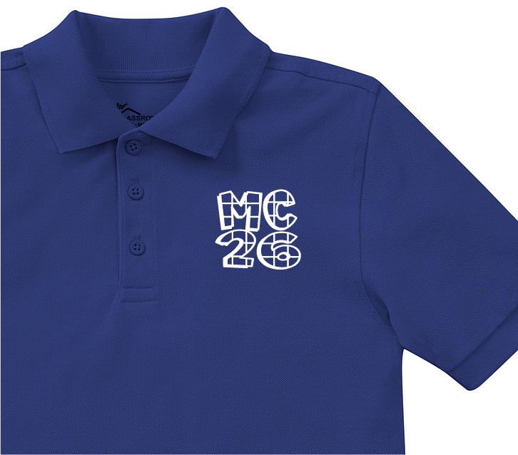 McDonogh 26 Elementary Royal Blue Polo