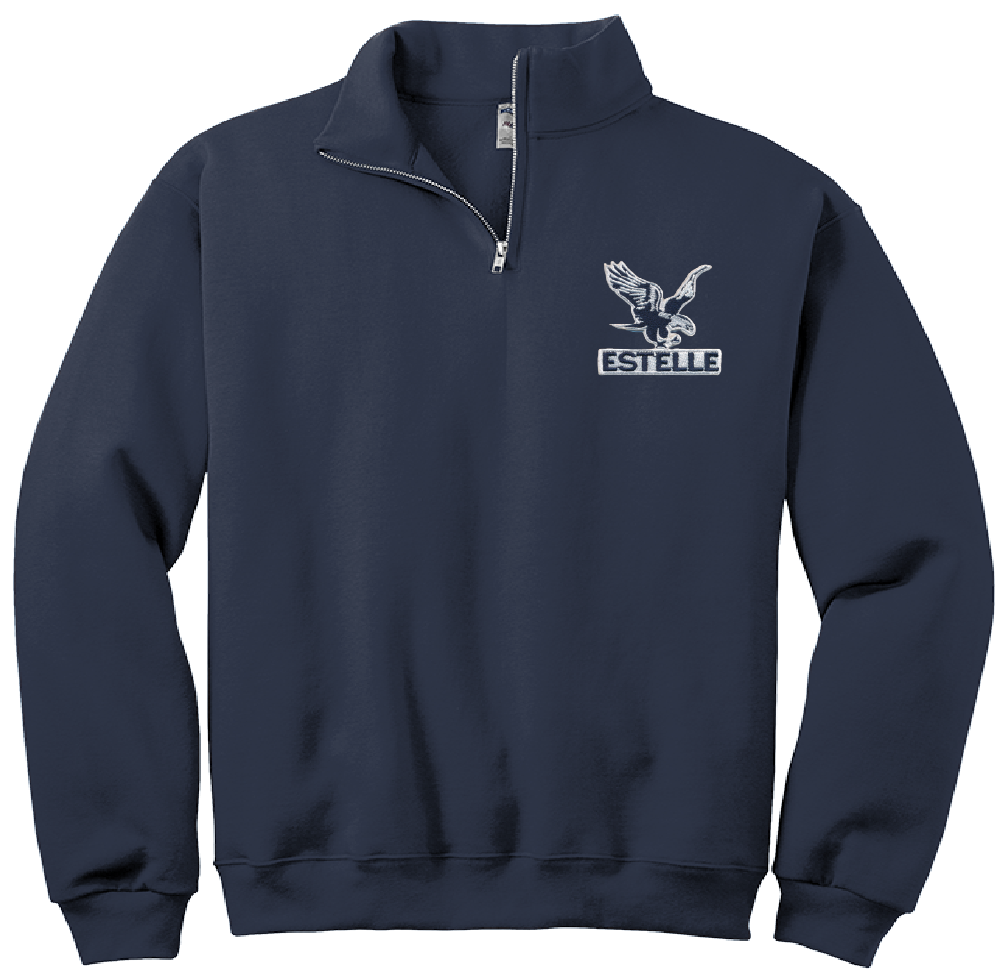 Estelle 1/4 Zip Sweatshirt - Navy - All Grades