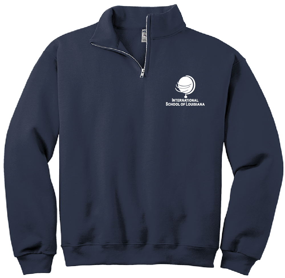 ISL 1/4 Zip Sweatshirt - Navy - All Grades