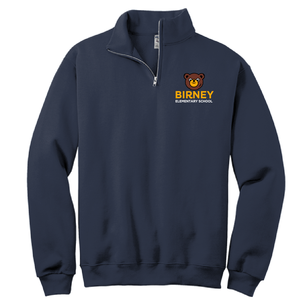 Alice Birney Elementary 1/4 Zip Sweatshirt - Navy