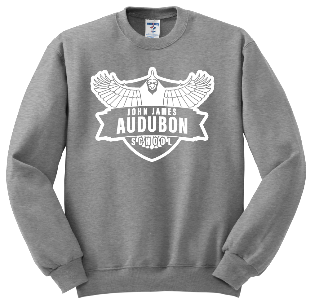 JJ Audubon Crew Sweatshirt - Grey