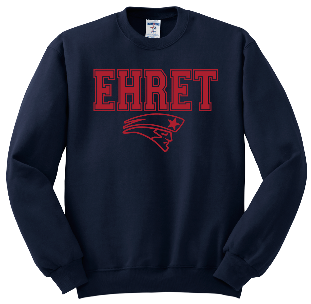 John Ehret Crew Sweatshirt - Navy