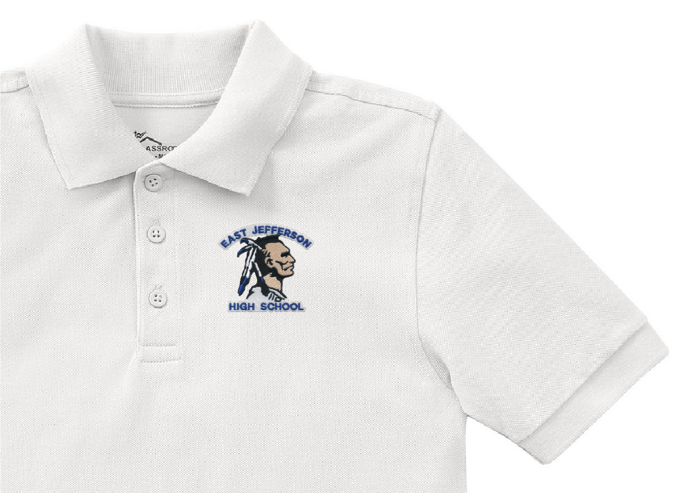 East Jeff Polo - White