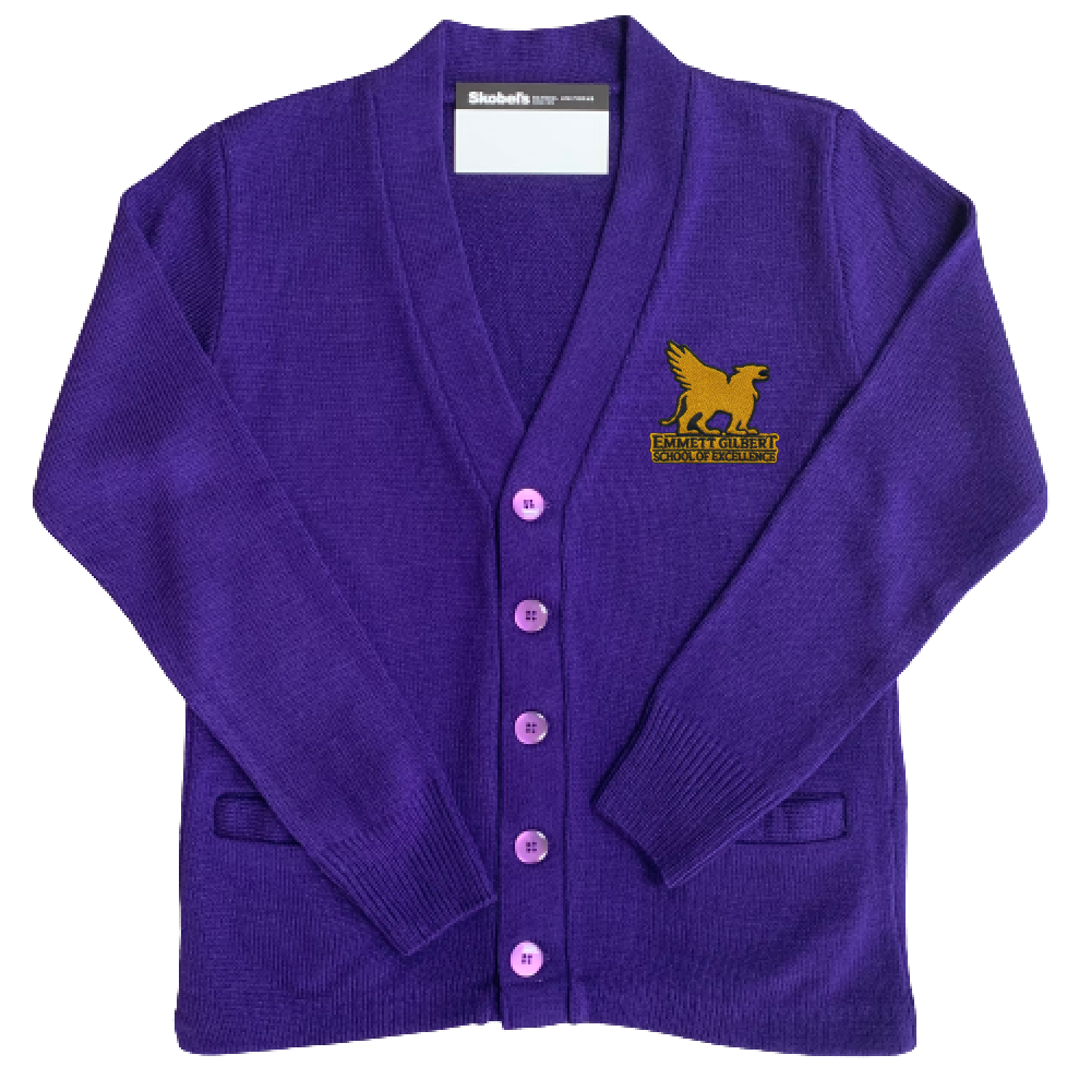 Emmett Gilbert Cardigan - Purple