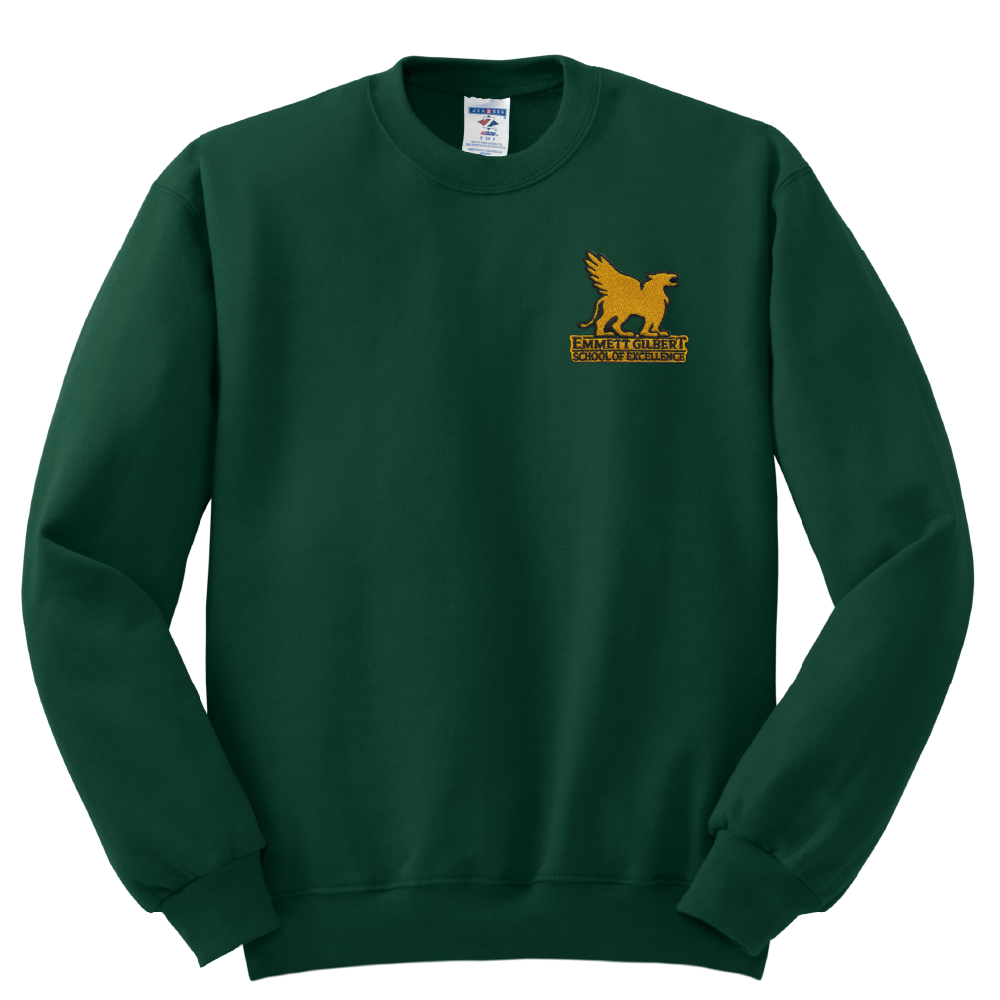 Emmett Gilbert Crew Sweatshirt - Dark Green