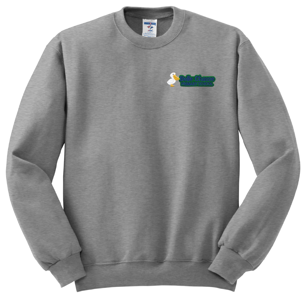 Belle Chasse Primary Crew Sweatshirt - Grey