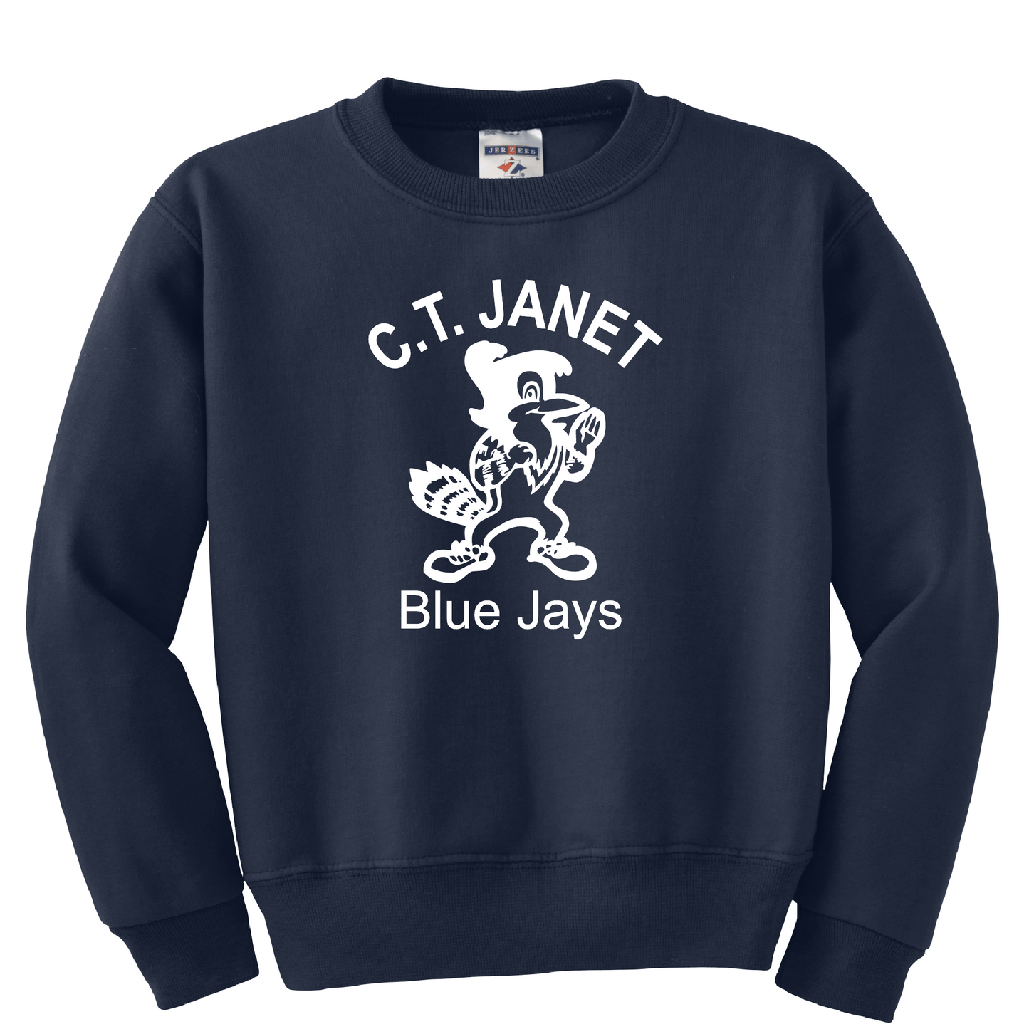 CT Janet Full Chest Crew Sweatshirt - Navy