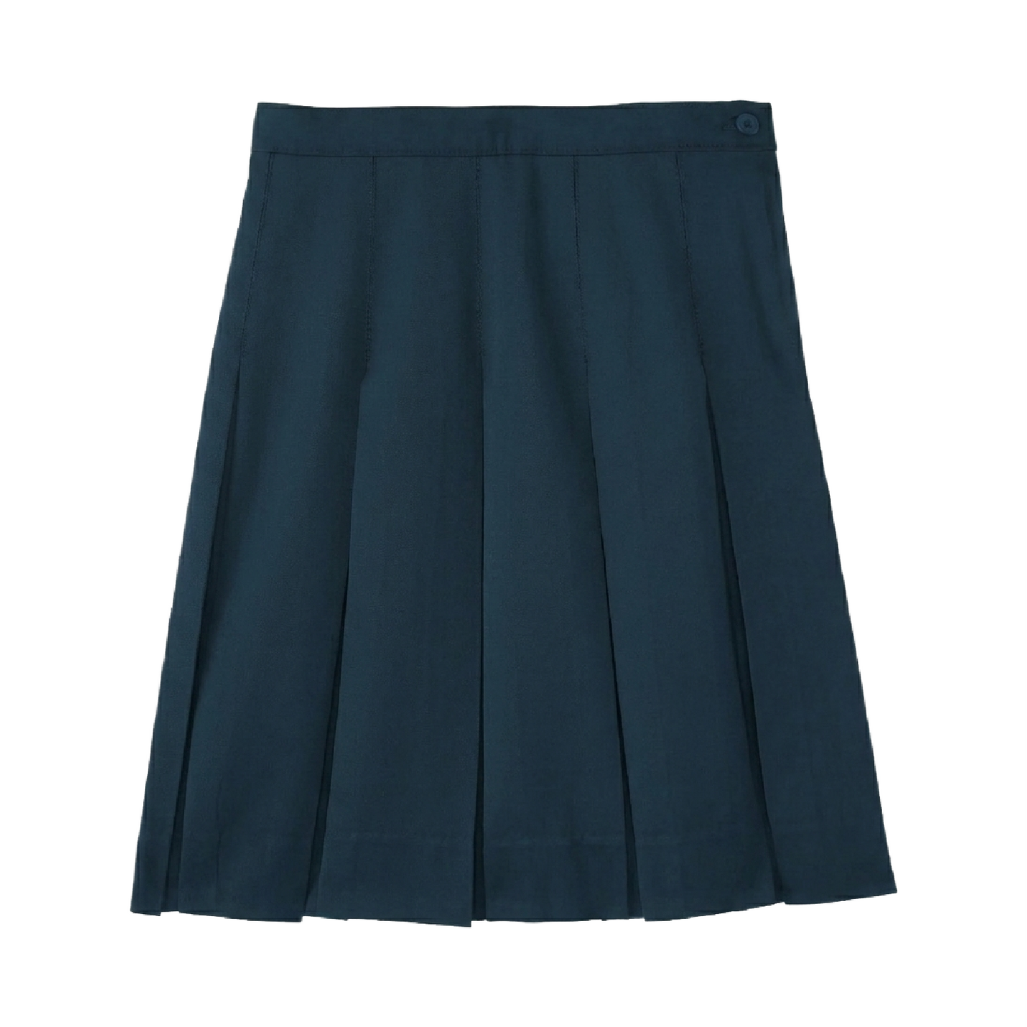 Box Pleat Skirt - Navy