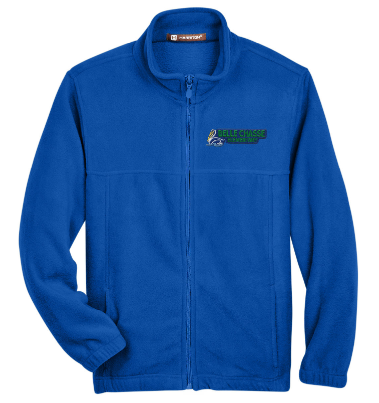 Belle Chasse Elementary Fleece Jacket - Royal