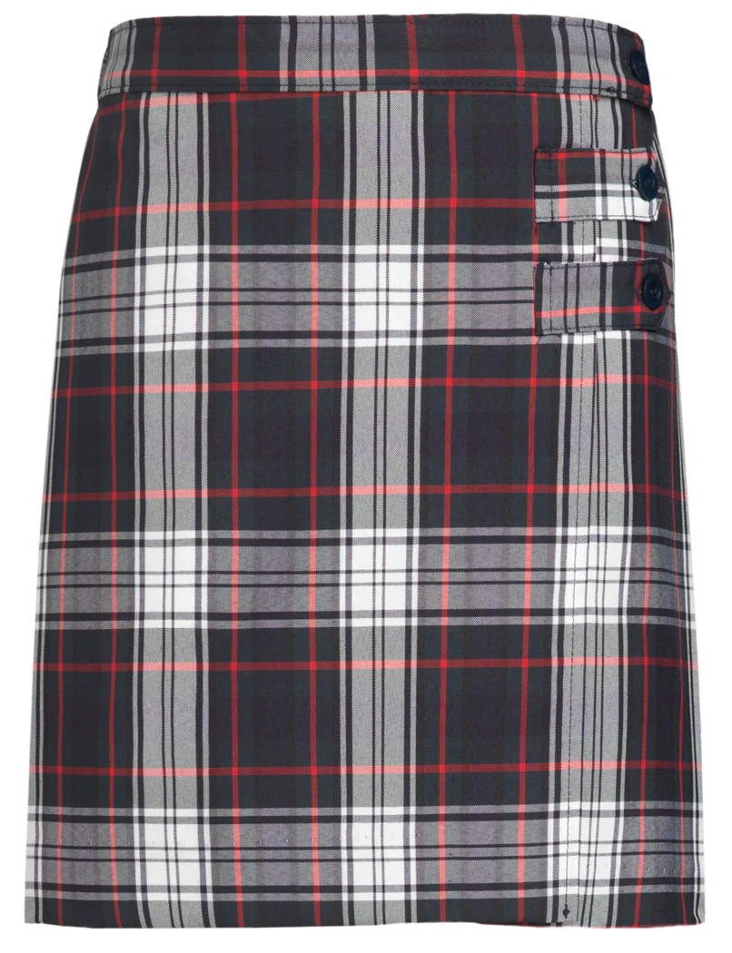 Douglas Plaid Double Tab Pleat Skort main image 0
