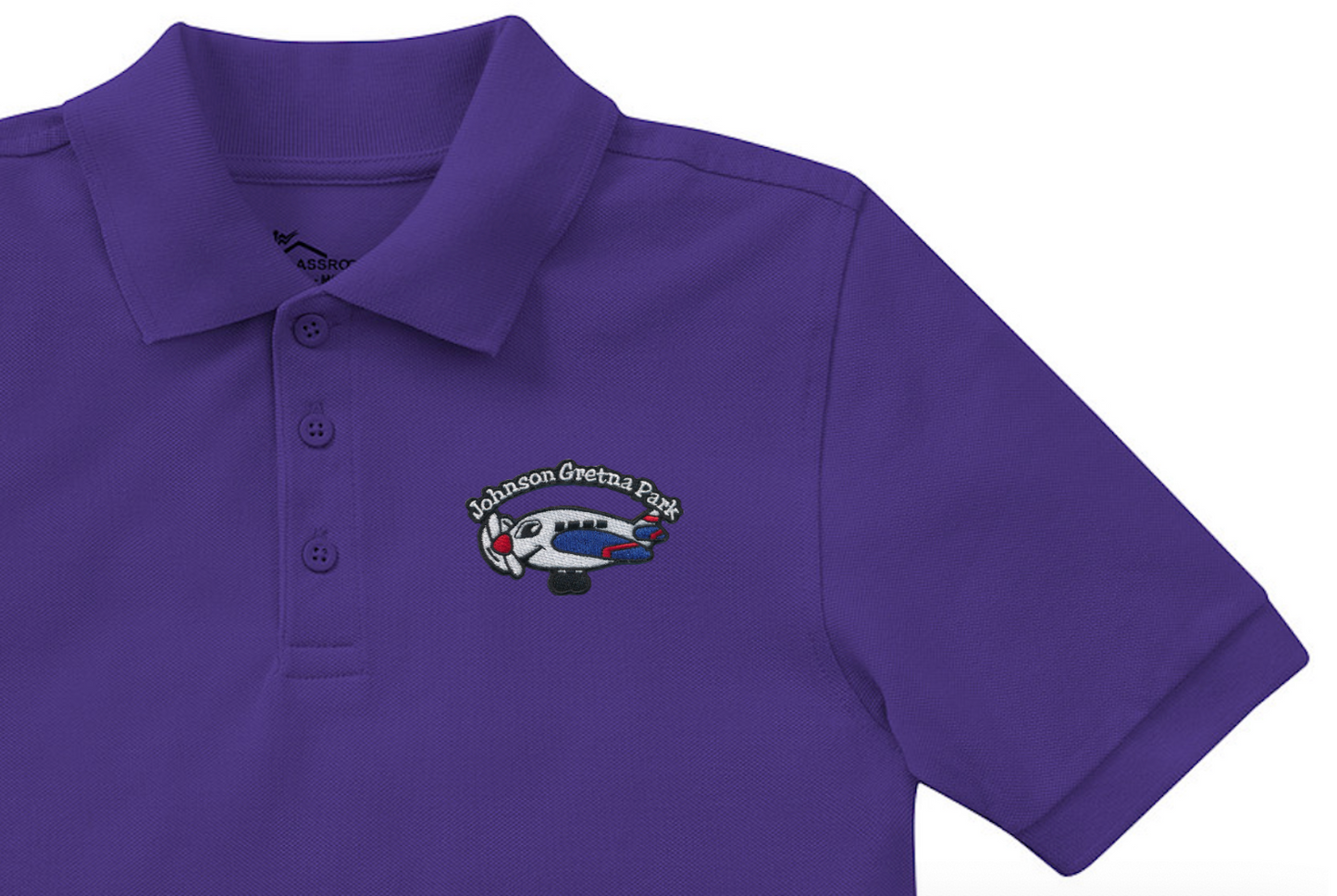 Gretna Park Polo - Purple - PreK-K