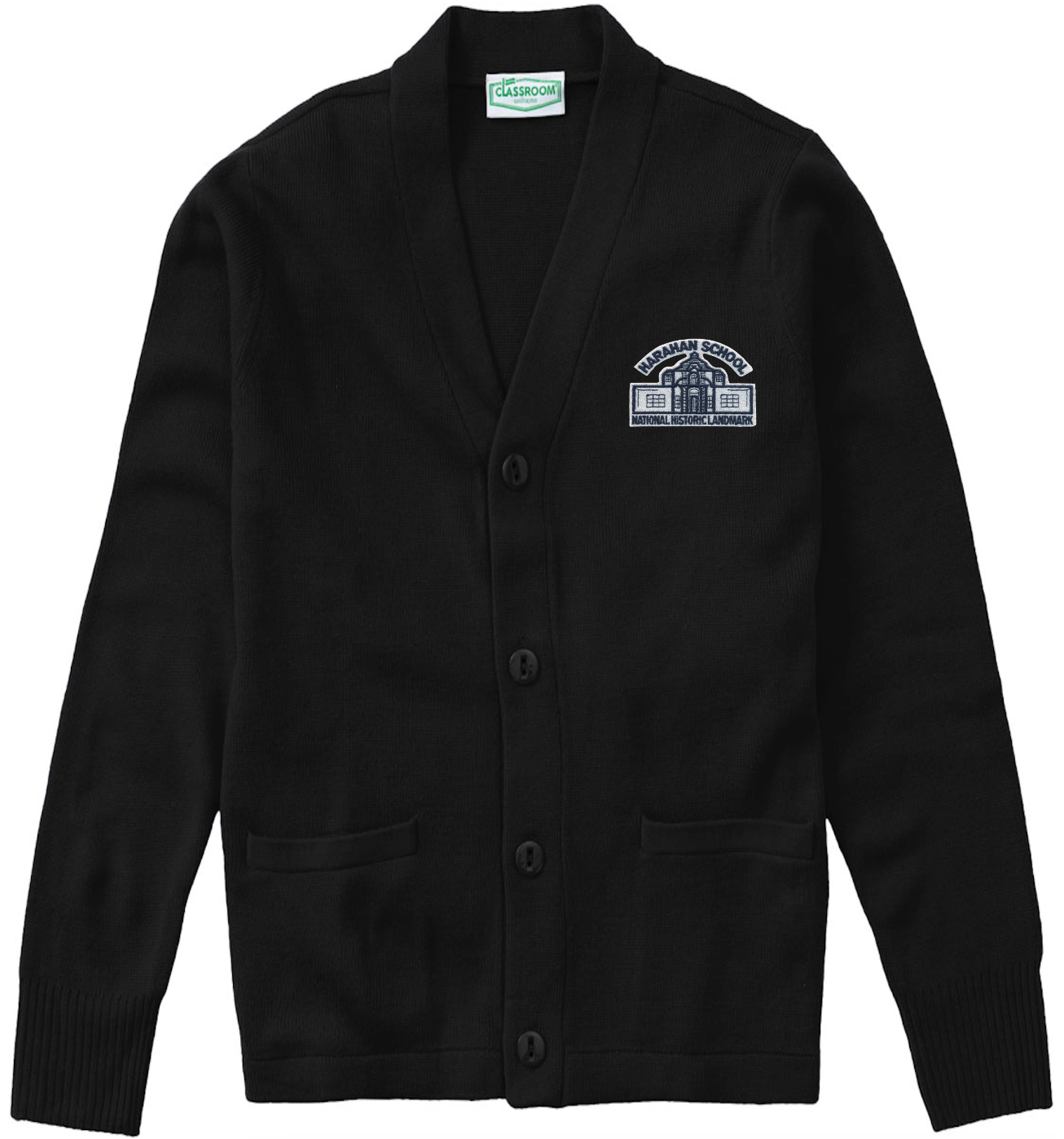 Harahan Elementary Cardigan - Black