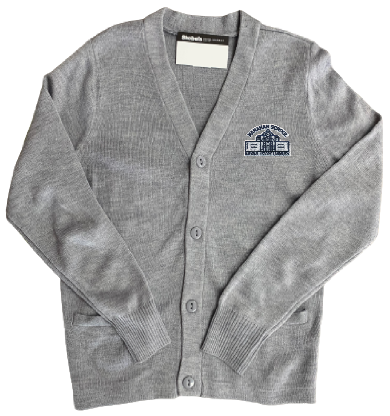 Harahan Elementary Cardigan - Grey