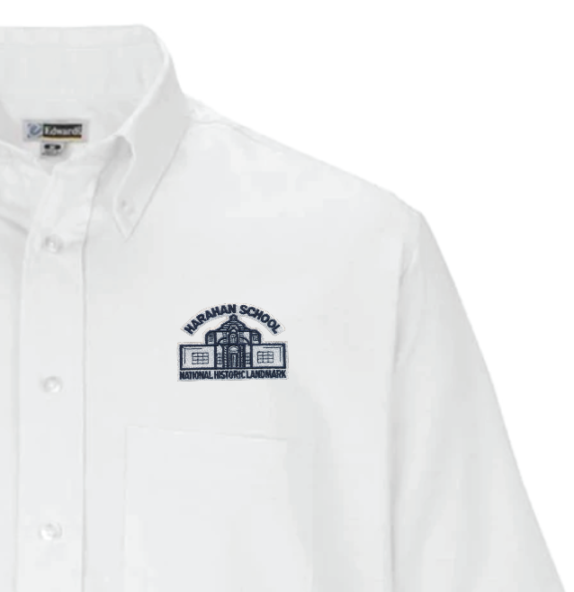 Harahan Elementary School - White Oxford - Boys