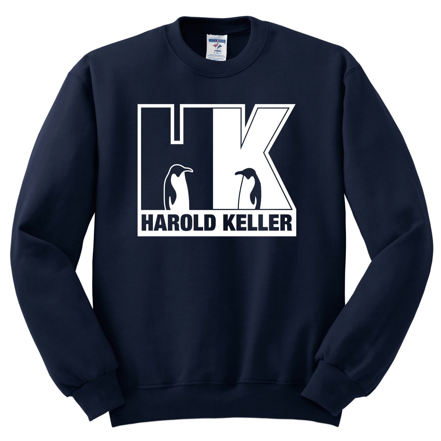 Harold Keller Elementary Crew Sweatshirt - Navy - 1st-5th Grades