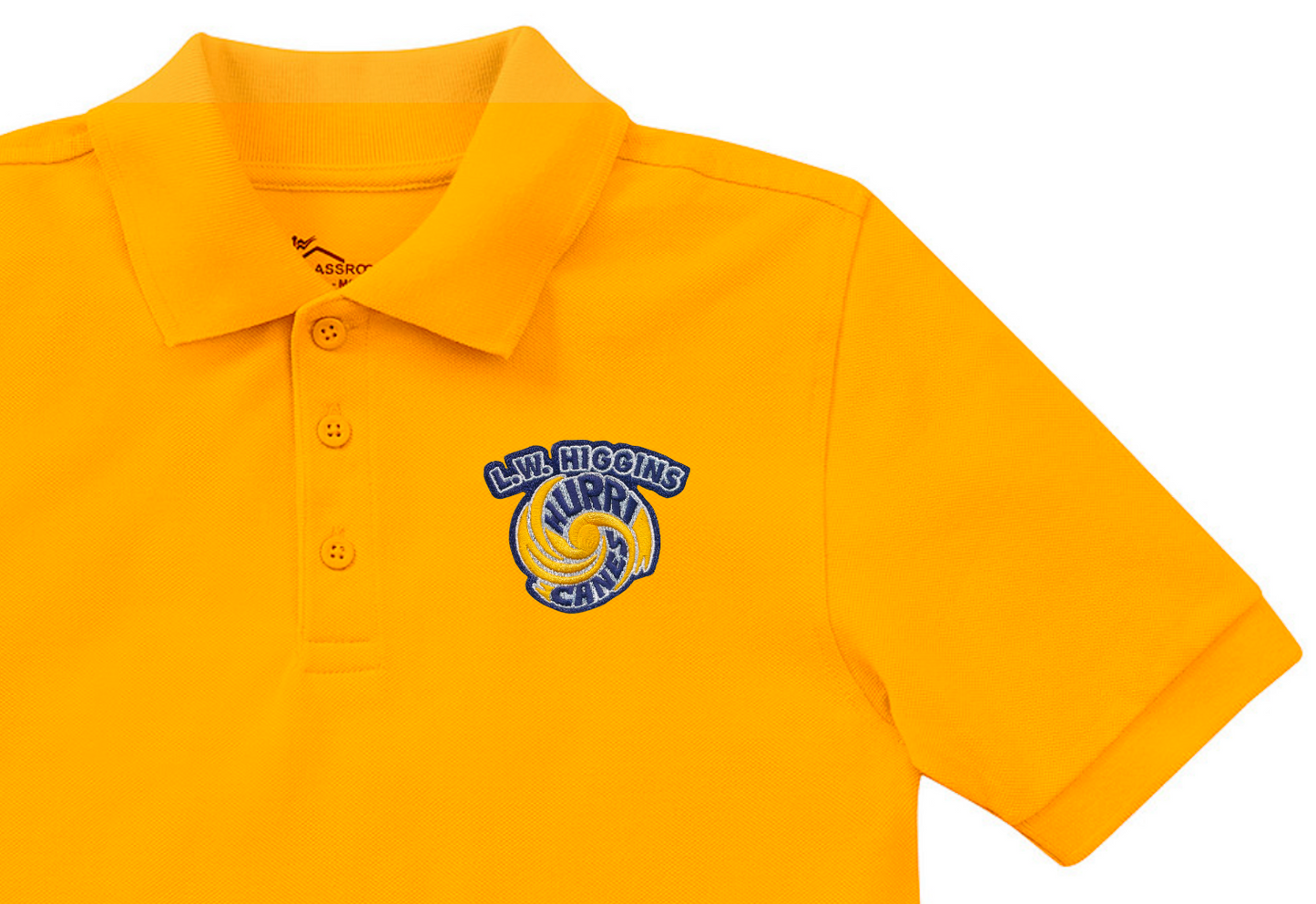 L.W. Higgins Gold Polo