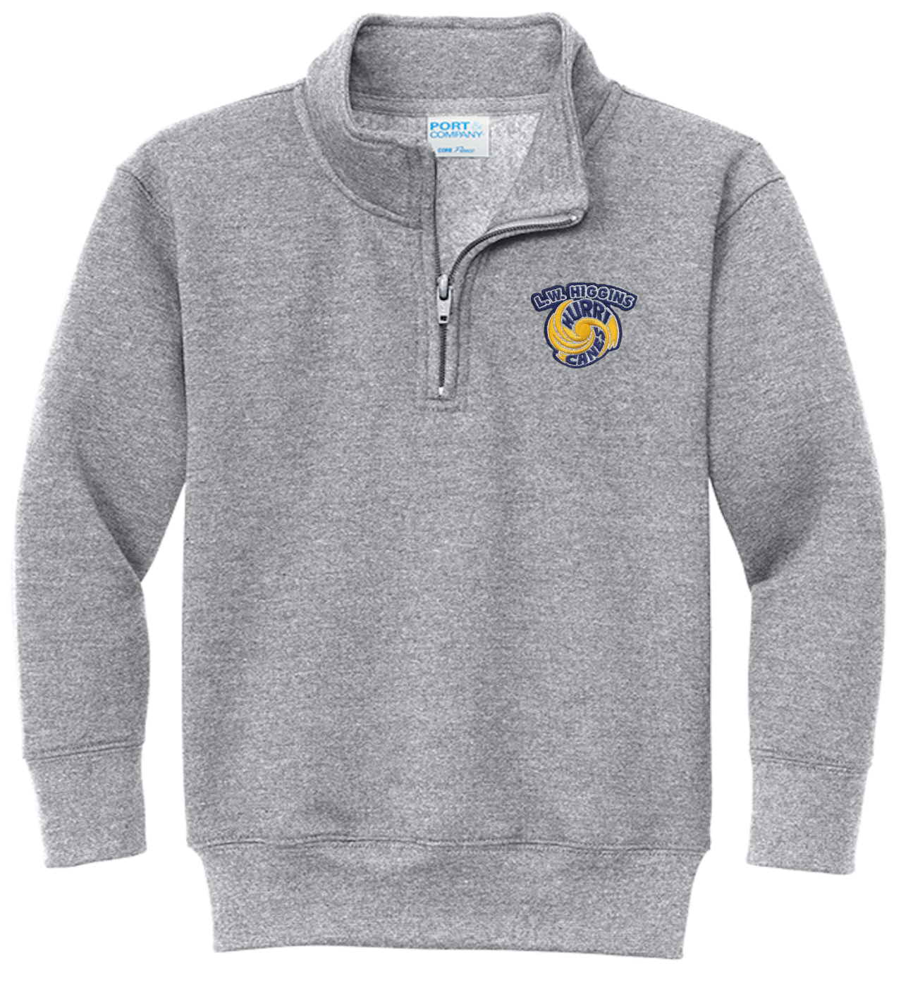 L.W. Higgins 1/4 Zip Sweatshirt - Grey