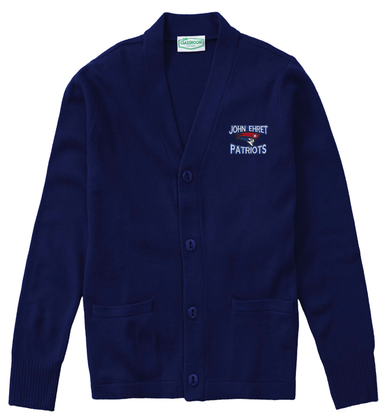 John Ehret Cardigan - Navy
