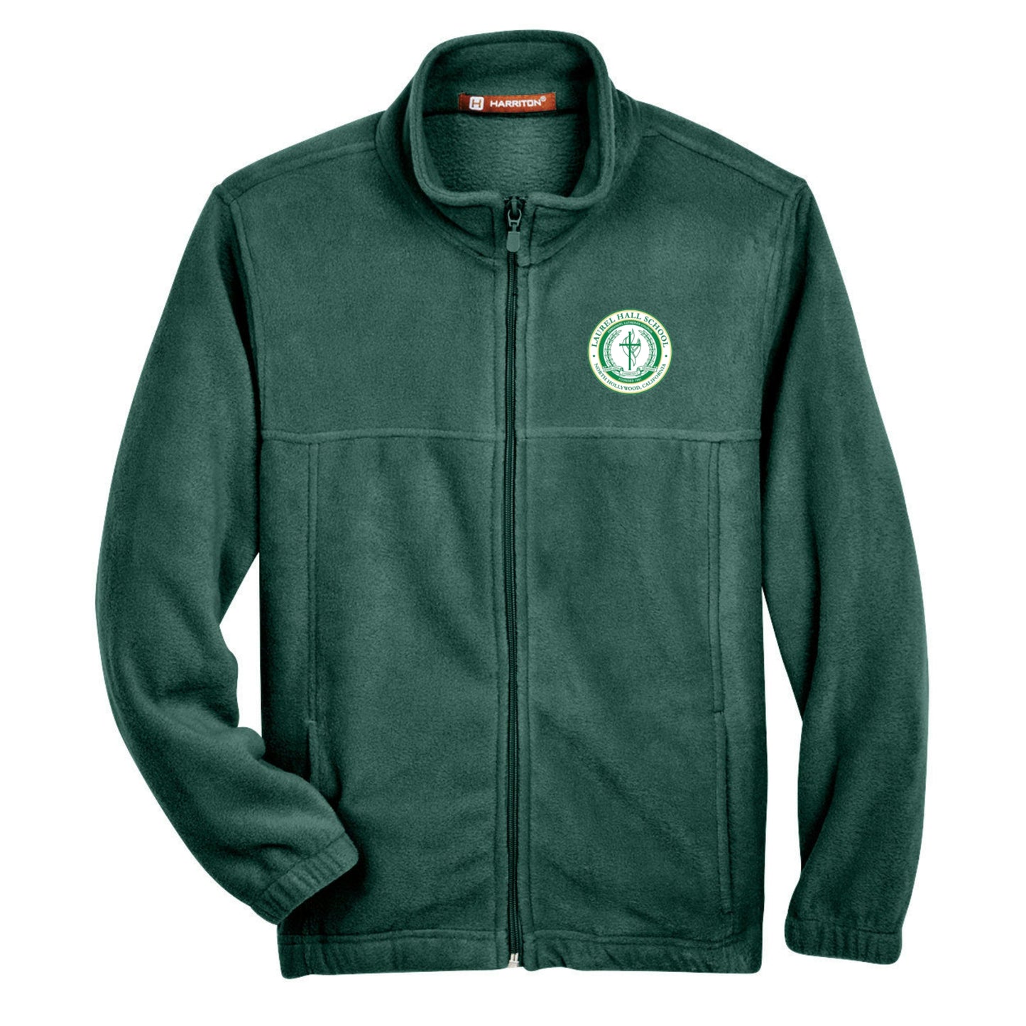 Laurel Hall School Fleece Jacket - Dark Green