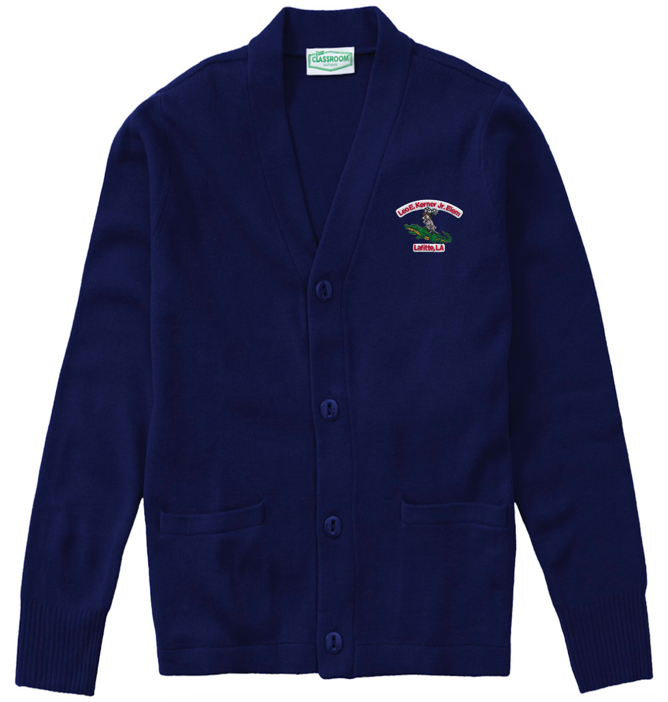 Leo Kerner Cardigan - Navy - All Grades