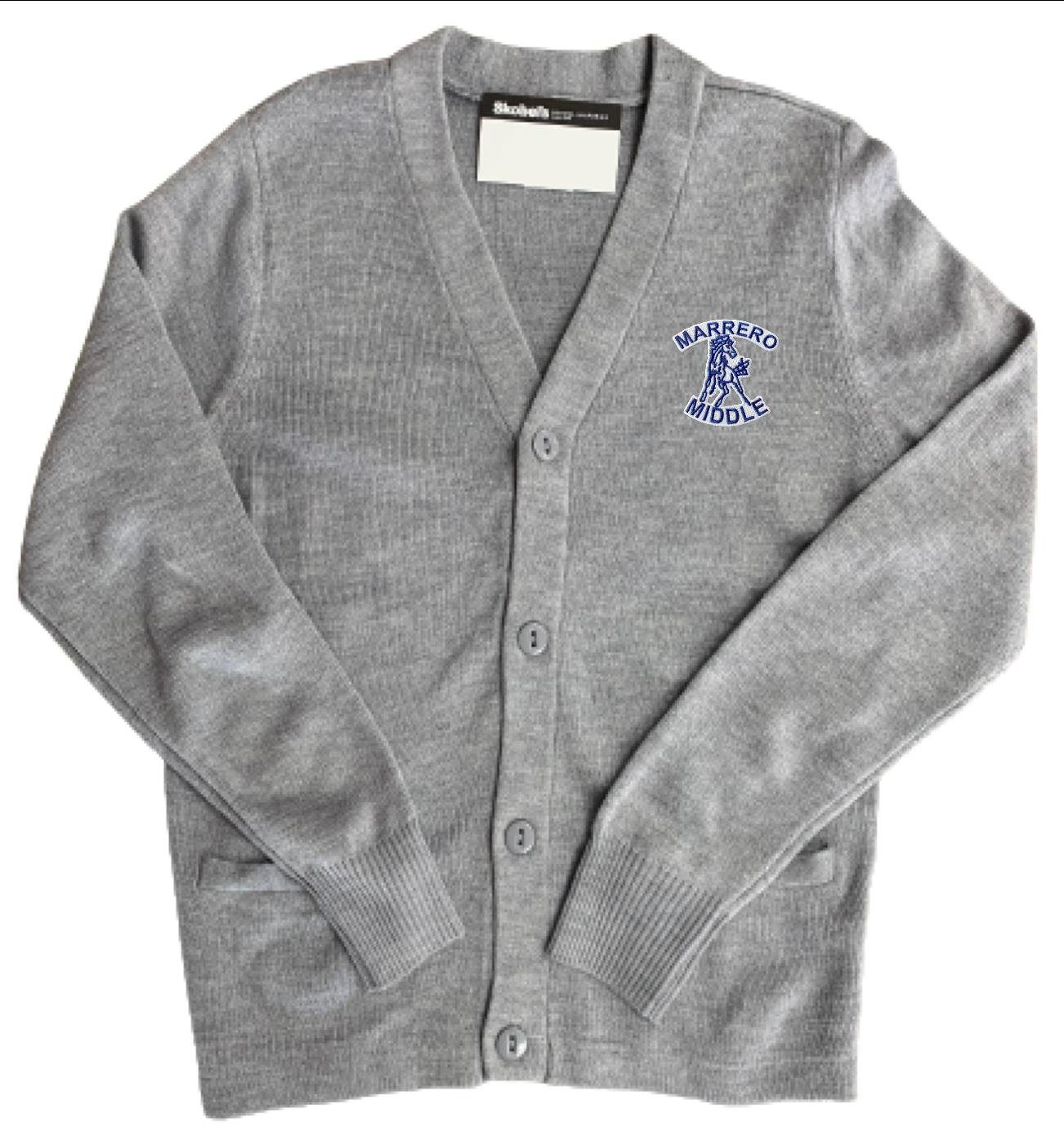 Marrero Middle Cardigan - Grey