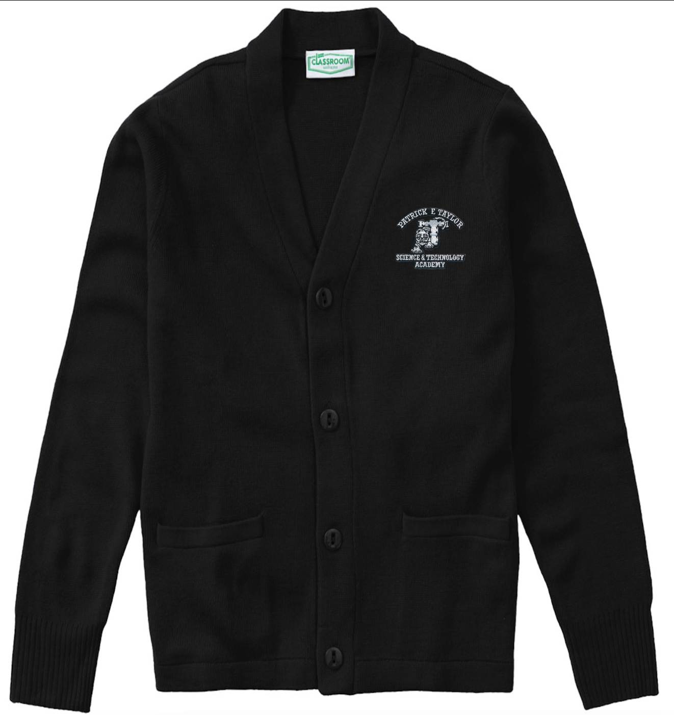 Patrick Taylor Cardigan - Black - All Grades