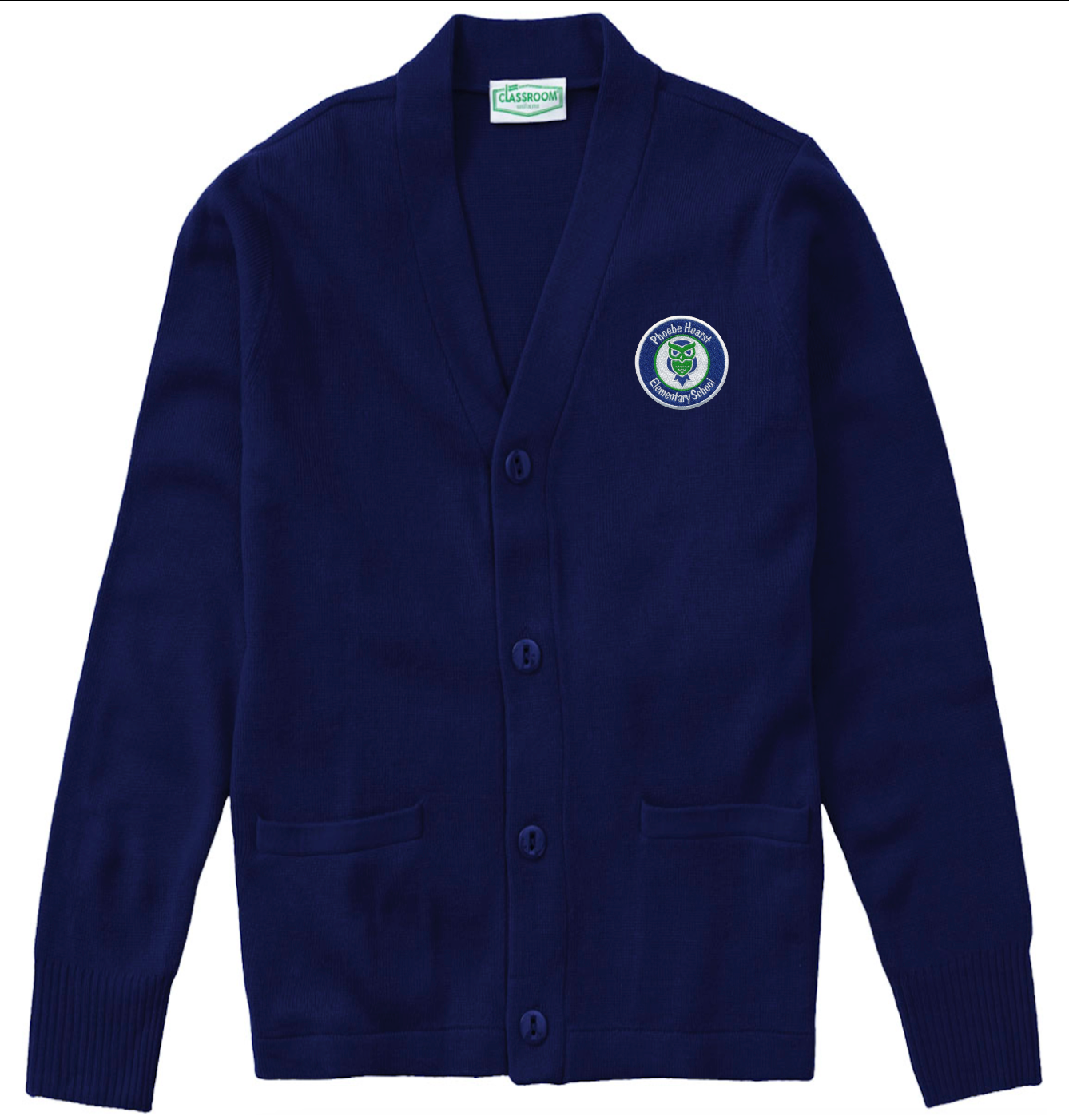 Phoebe Hearst Cardigan - Navy - All Grades