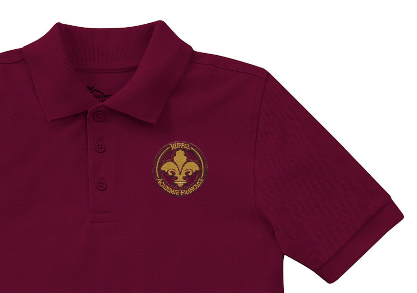 Ruppel Polo - Maroon - 1st-8th Grades