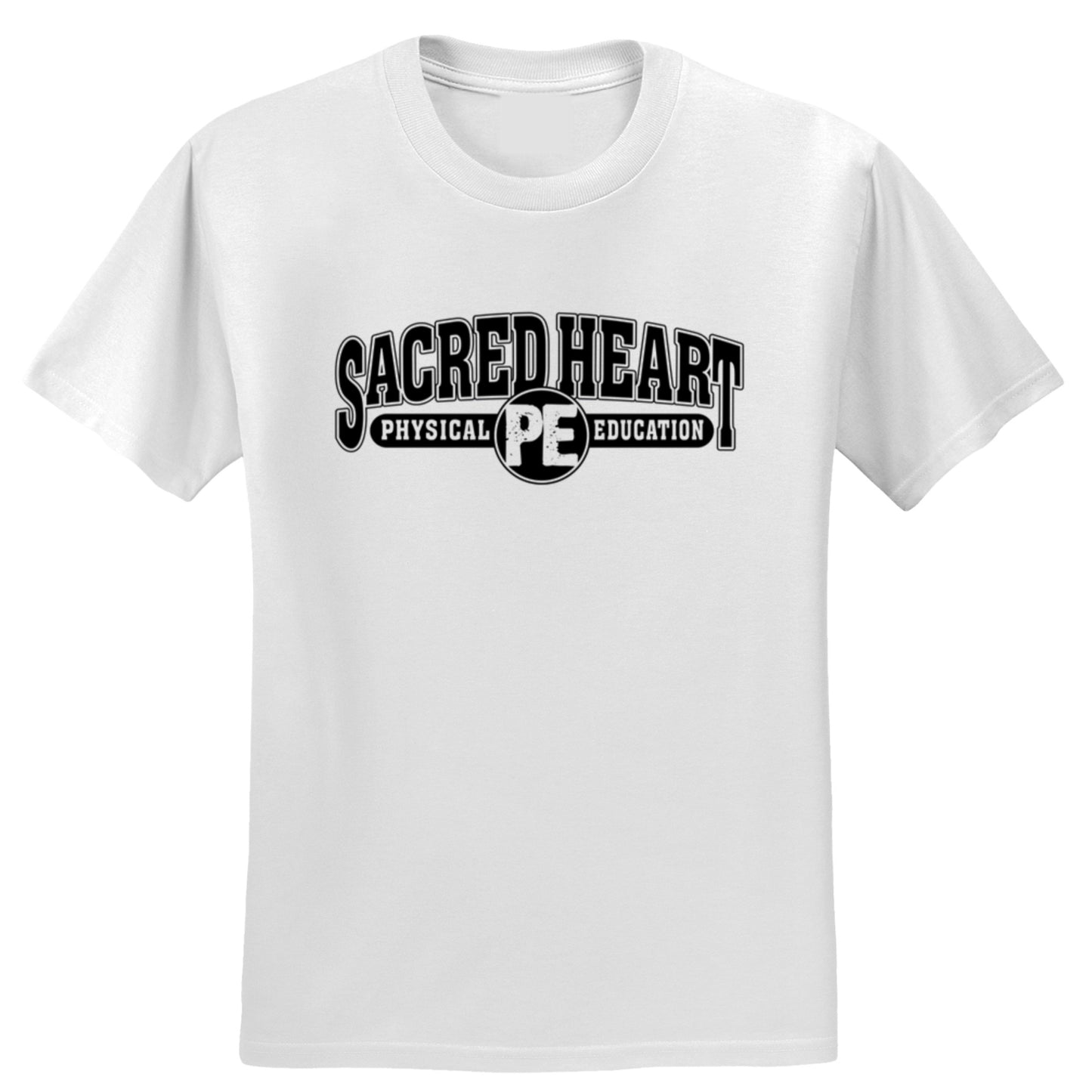Sacred Heart Catholic School PE Shirt - White