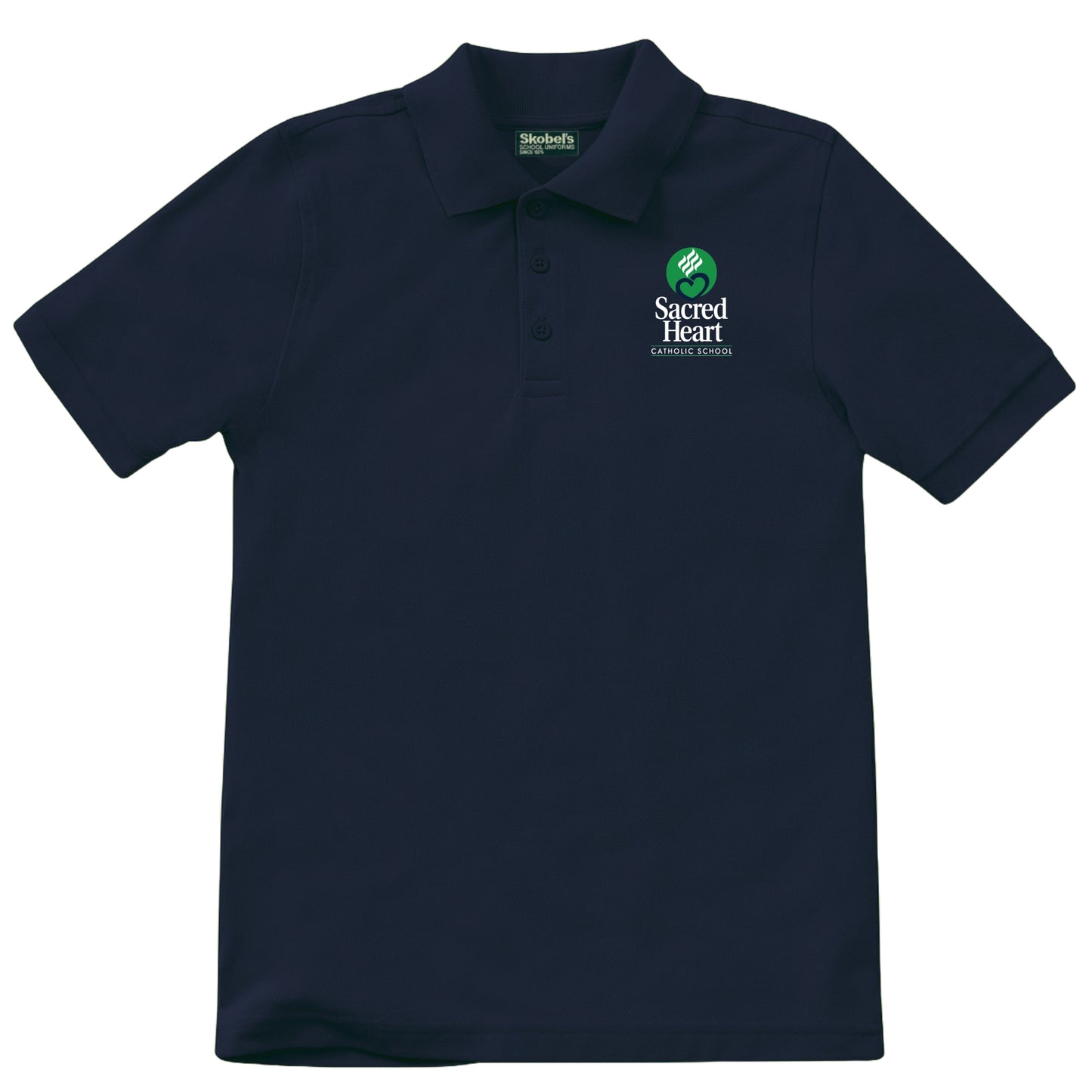 Sacred Heart Catholic School Pique Polo - Navy