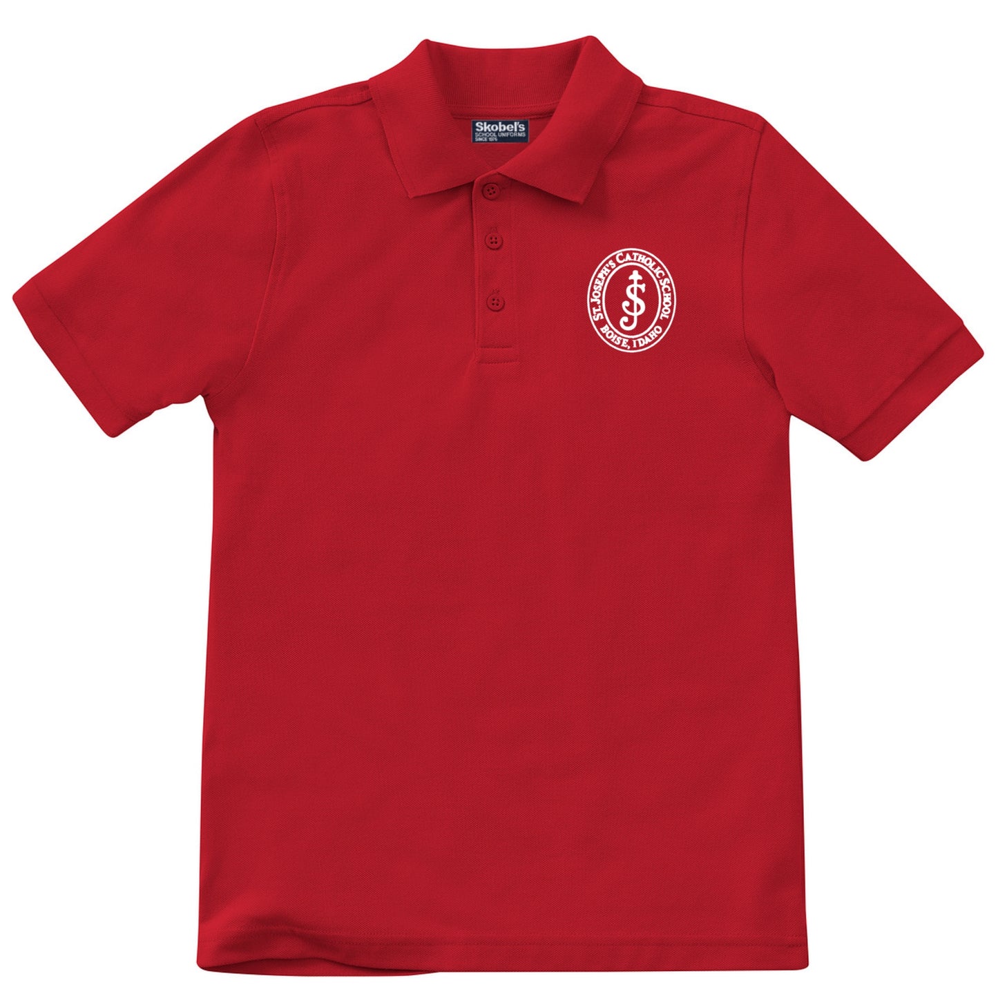 St. Joseph's Catholic School Pique Polo - Red