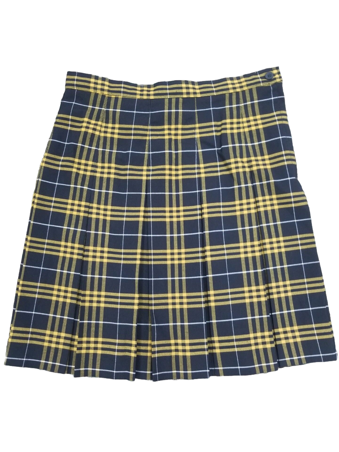 Pleat Skirt High Waisted Plaid Skirt 60 Yellow Plaid Skirt 60 On Sale