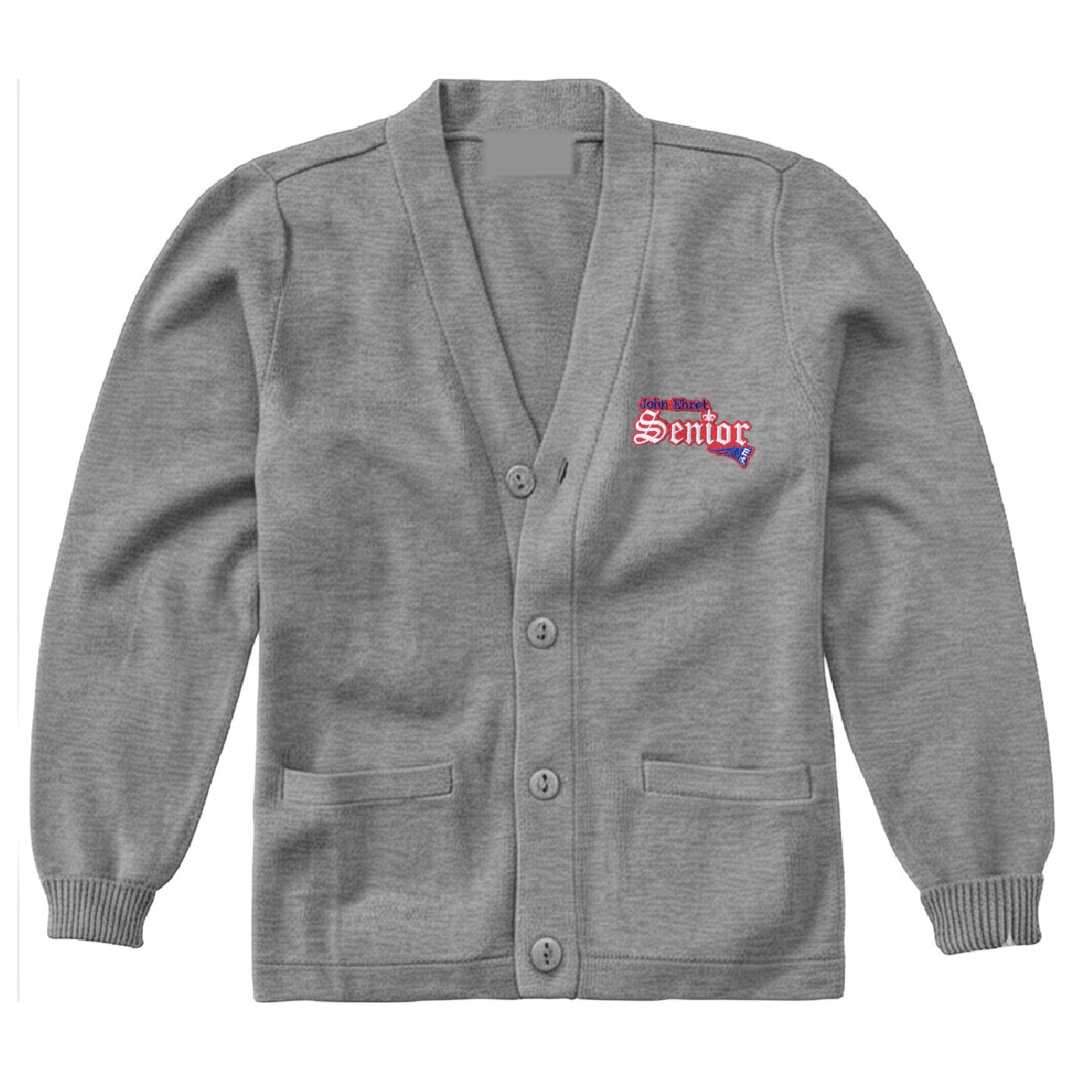 John Ehret Senior Cardigan - Grey