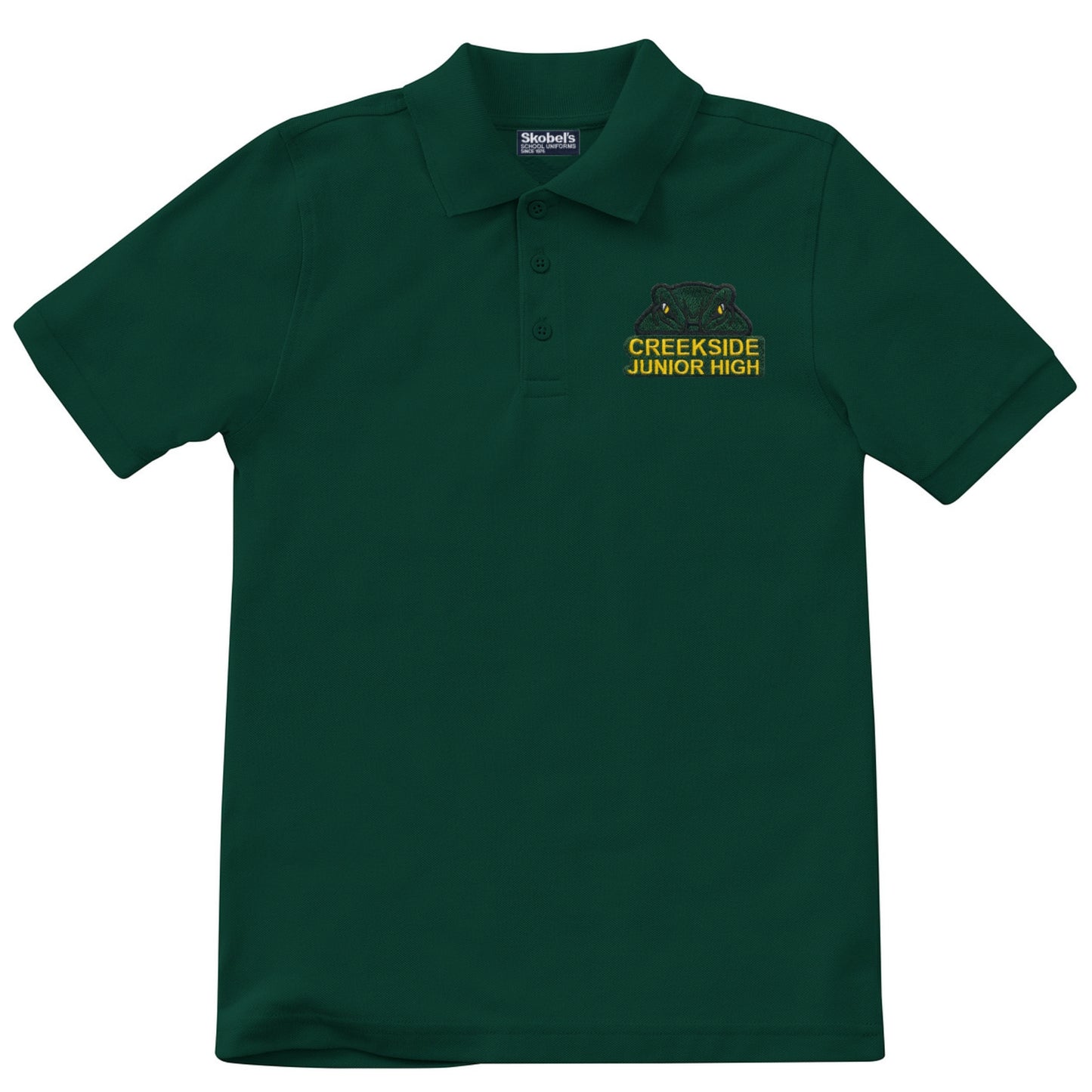 Creekside Junior High Polo - Dark Green