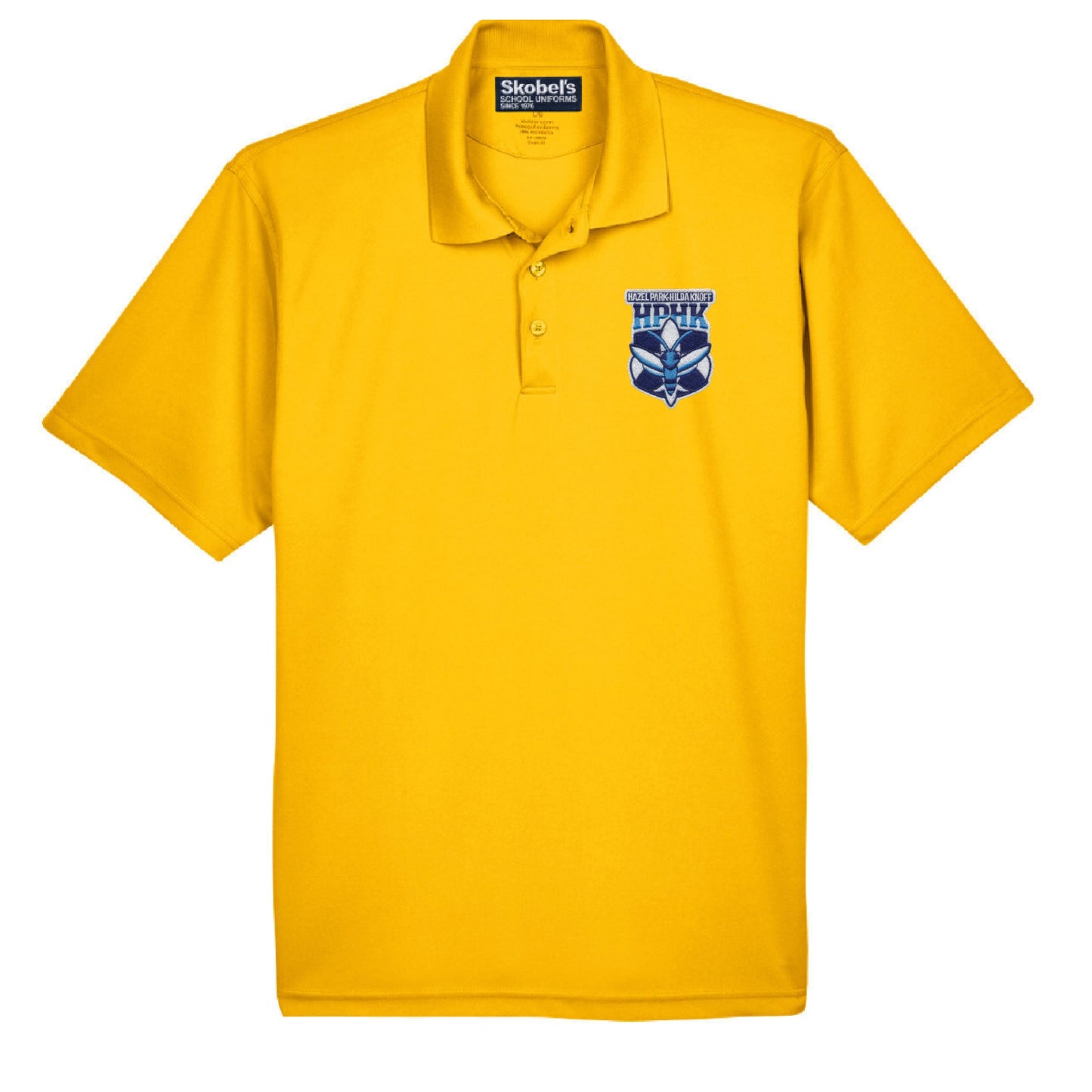 Hazel Park / Hilda Knoff Dryfit Polo - Gold