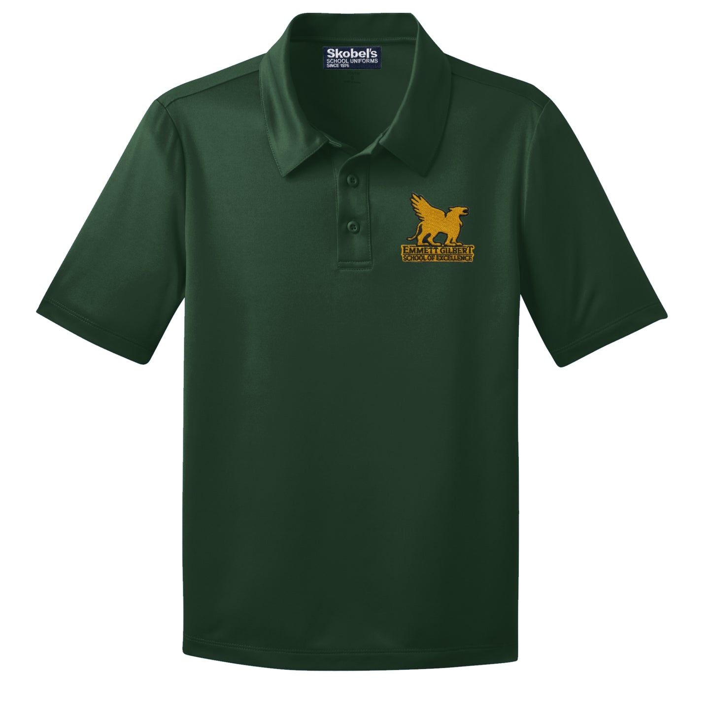 Emmett Gilbert Dryfit Polo - Dark Green