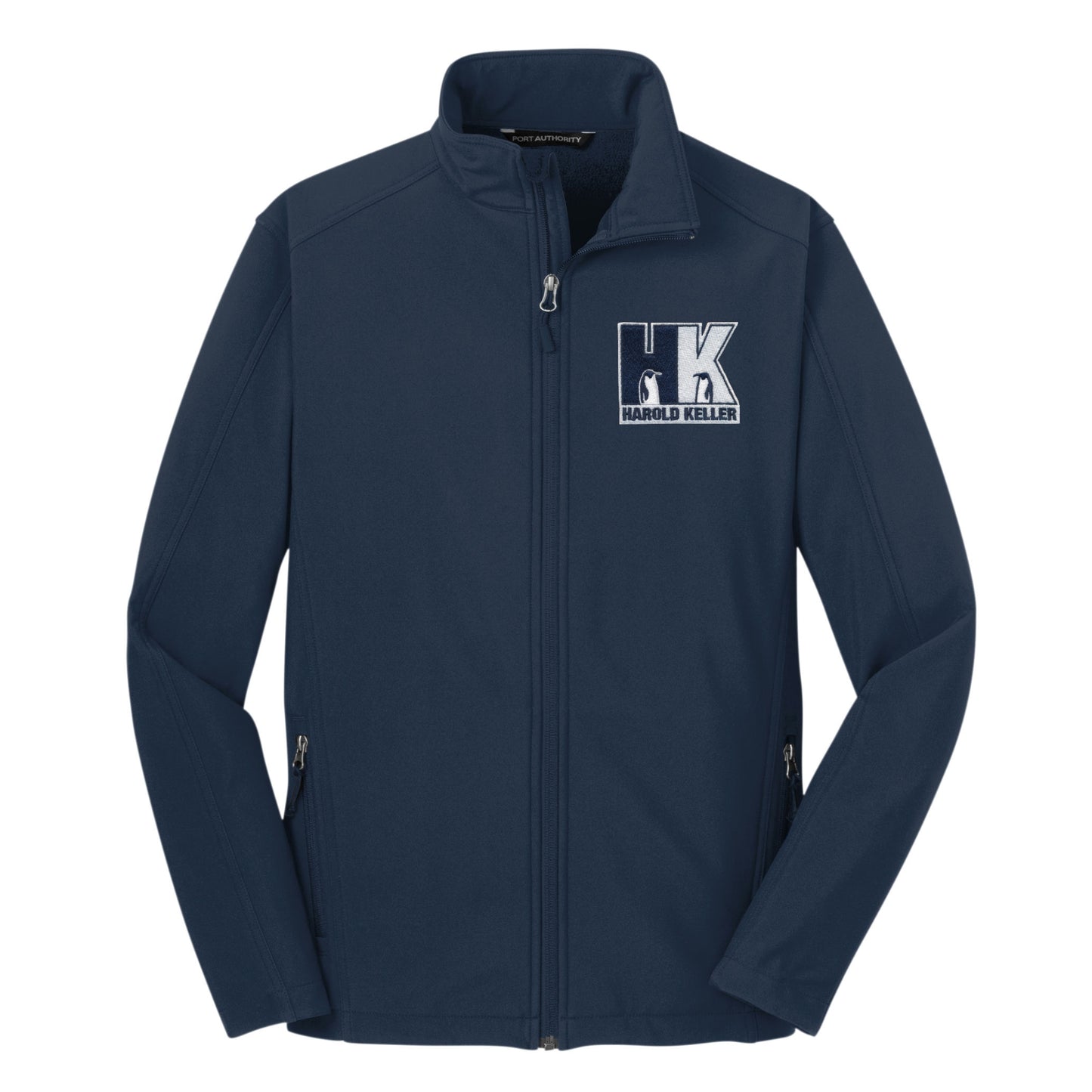 Harold Keller Elementary Softshell Jacket - Navy - All Grades