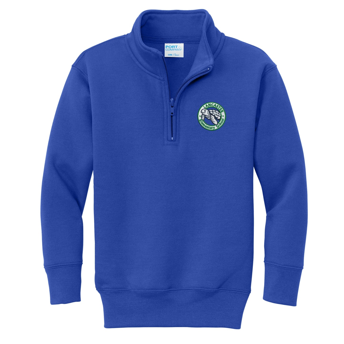 Joseph B. Lancaster Elementary 1/4 Zip Sweatshirt - Royal