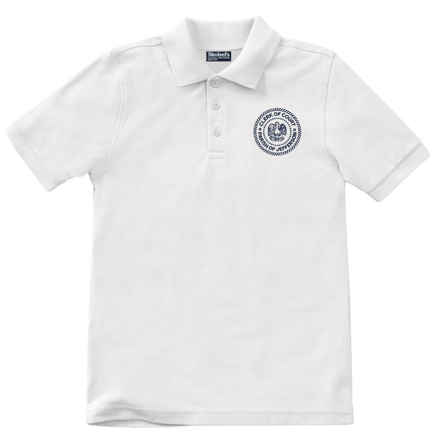 JPCC Pique Polo - White