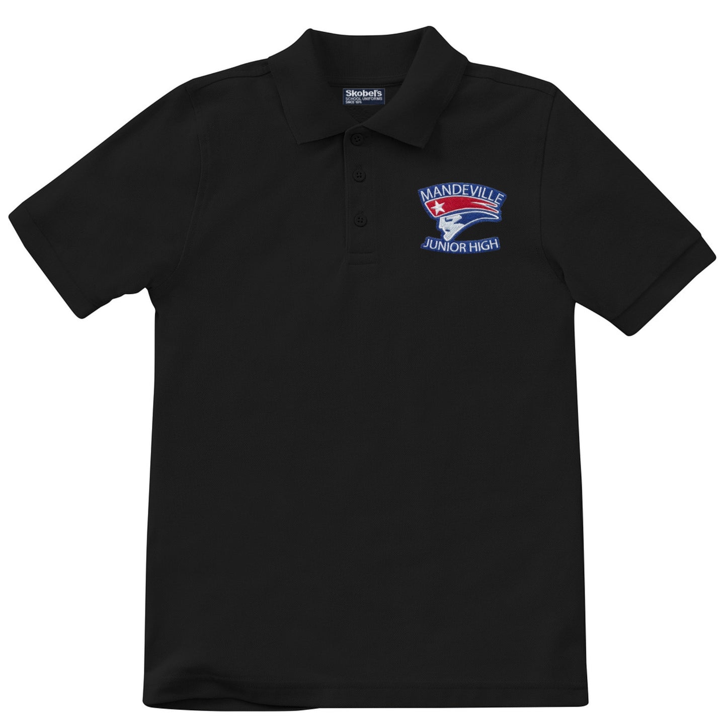 Mandeville Junior High Polo - Black