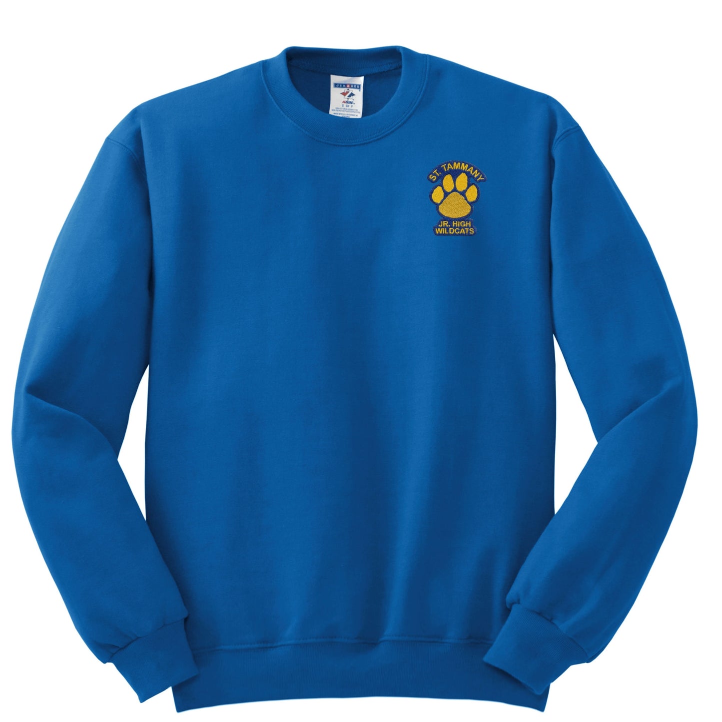 St. Tammany Junior High Crew Sweatshirt - Royal