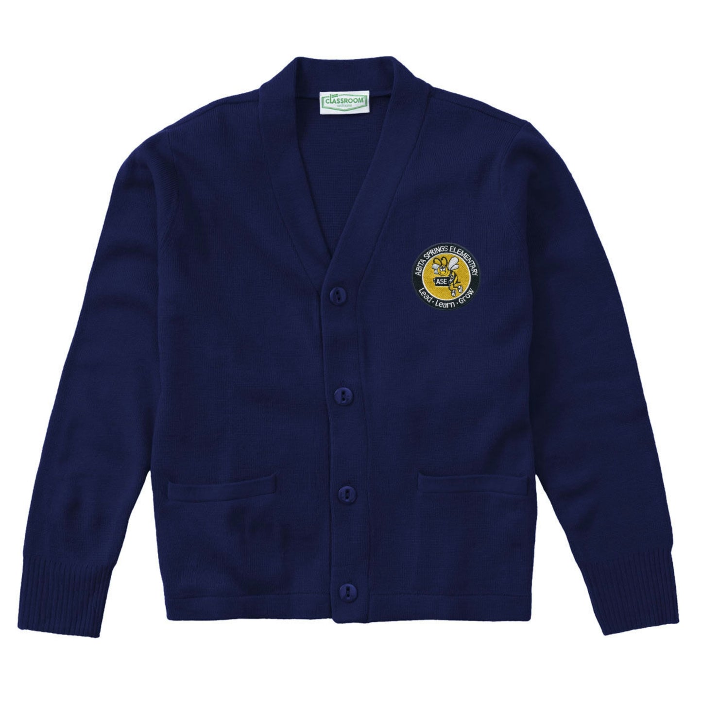 Abita Springs Elementary Cardigan - Navy