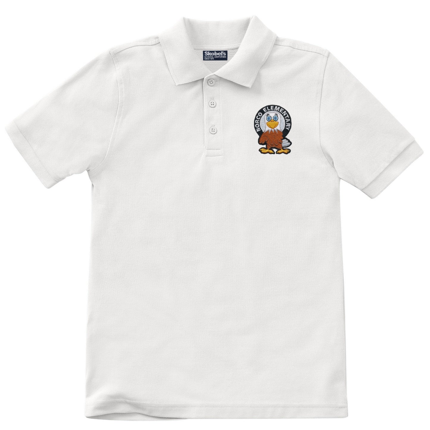 Norco Elementary School Polo - White