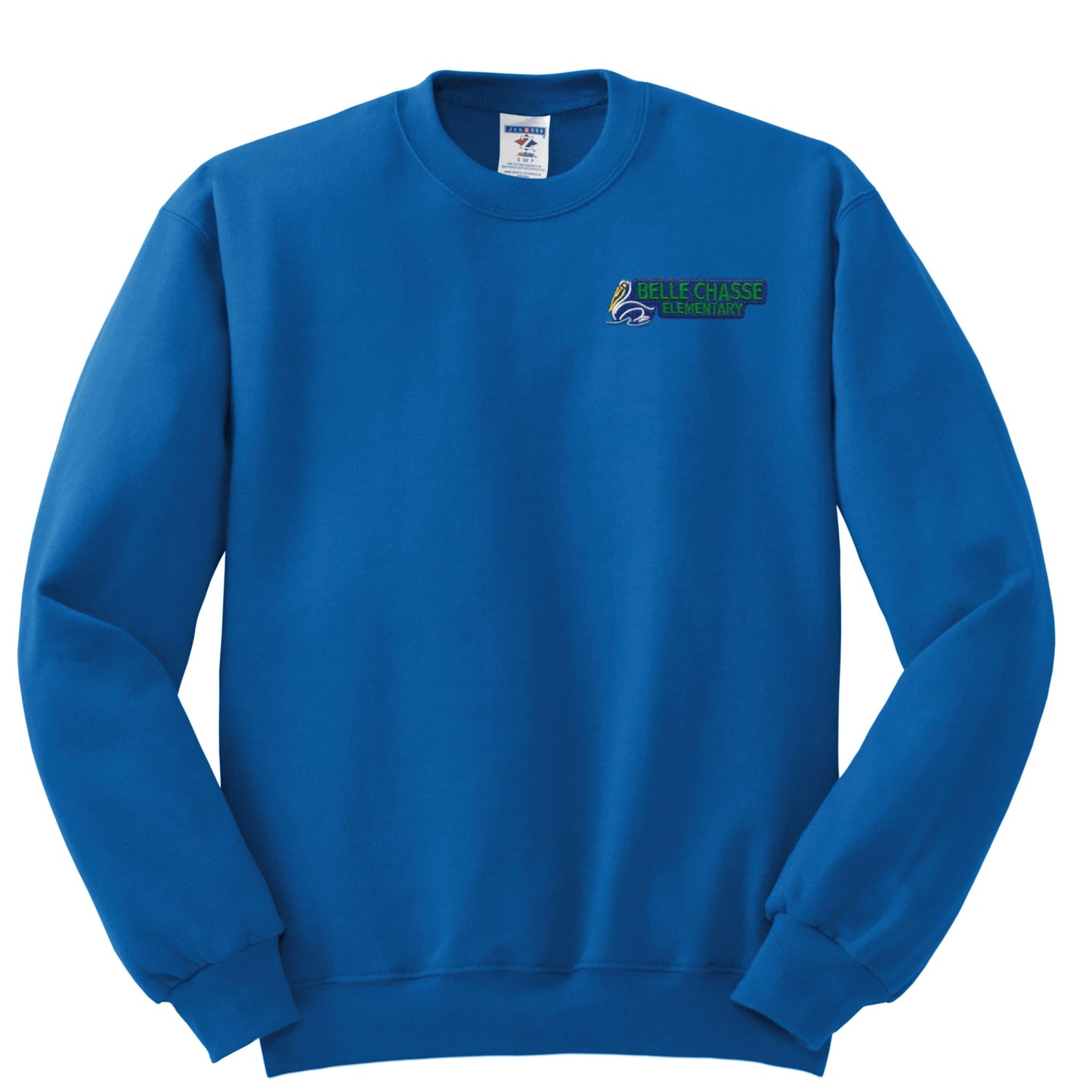 Belle Chasse Elementary Crew Sweatshirt - Royal