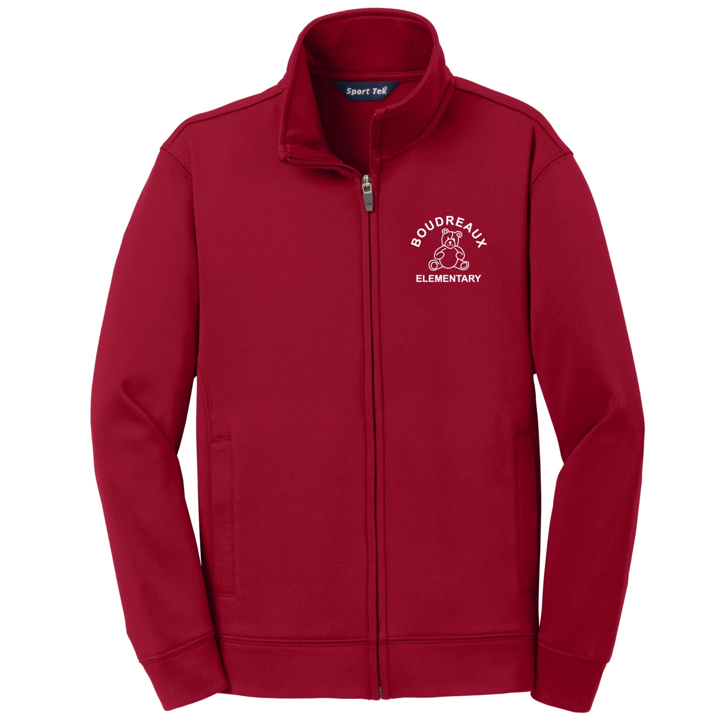 Boudreaux Elementary Light Jacket - Red - All Grades