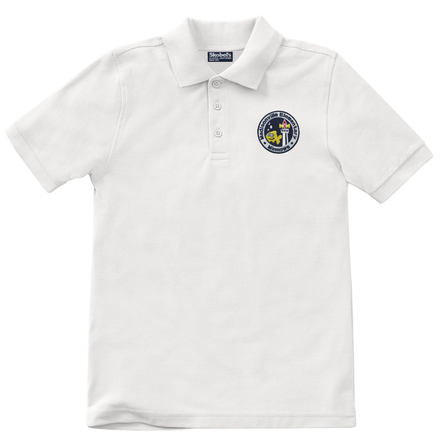 Madisonville Elementary Polo - White