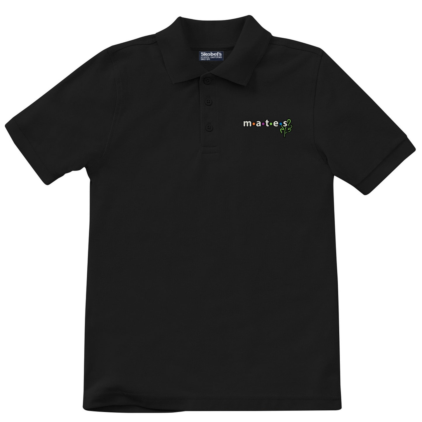 Meadows Arts and Technology Elementary School Pique Polo - Black