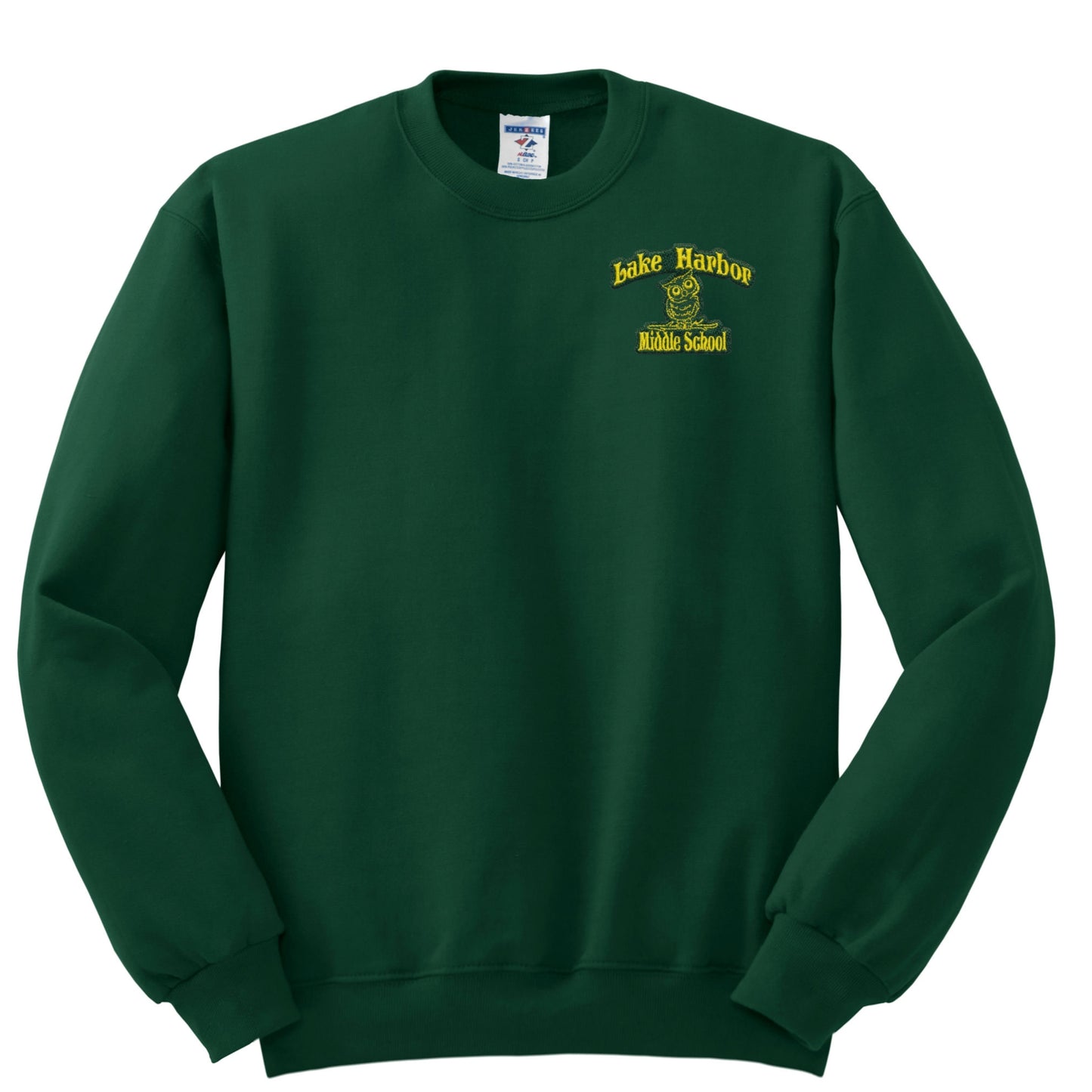Lake Harbor Middle Crew Sweatshirt - Dark Green