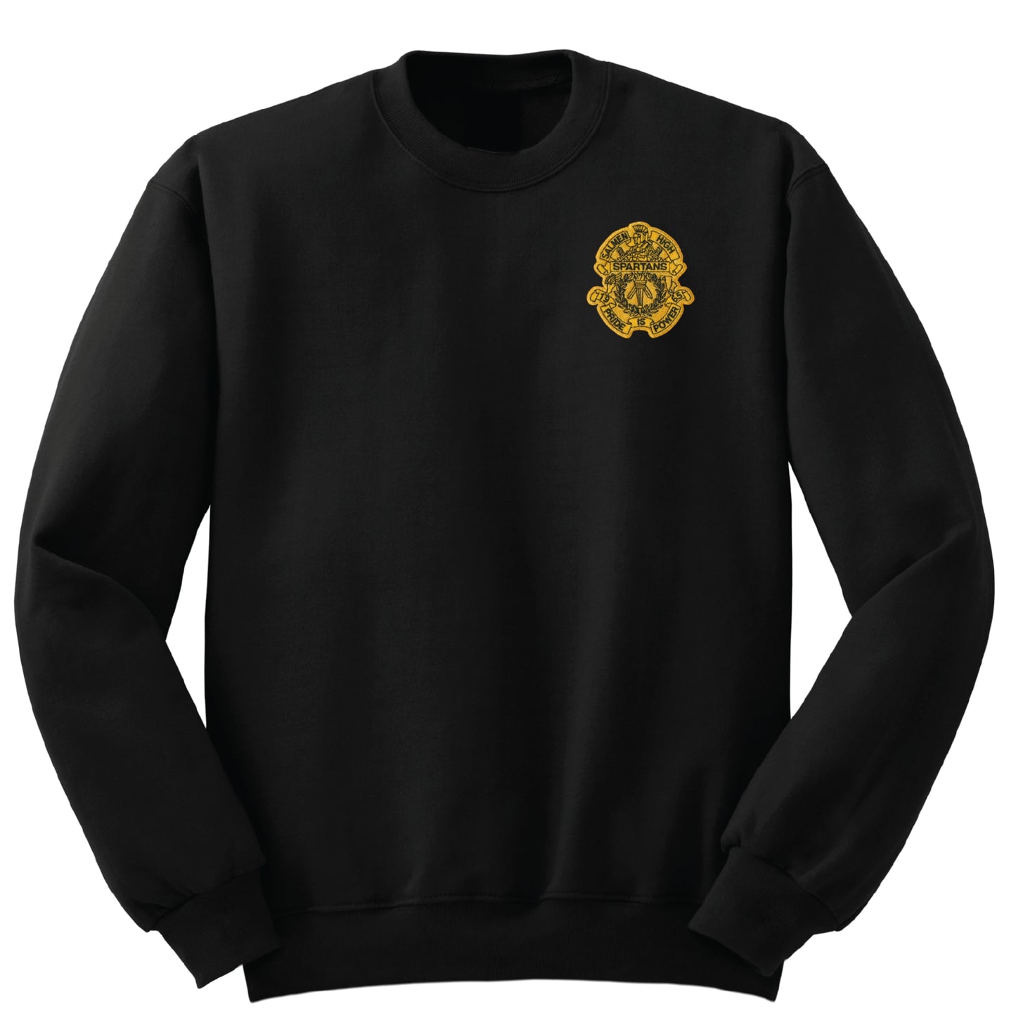 Salmen High School Crew Sweatshirt - Black