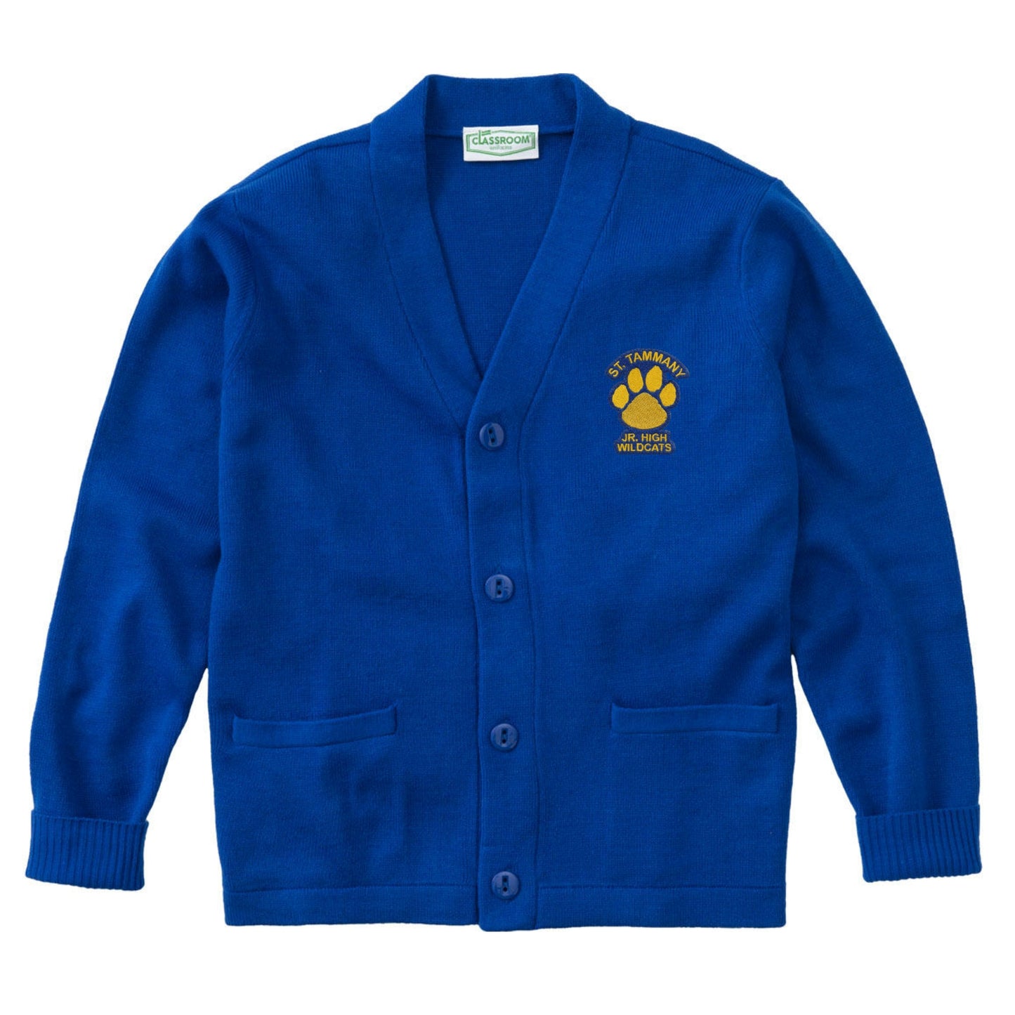 St. Tammany Junior High Cardigan - Royal